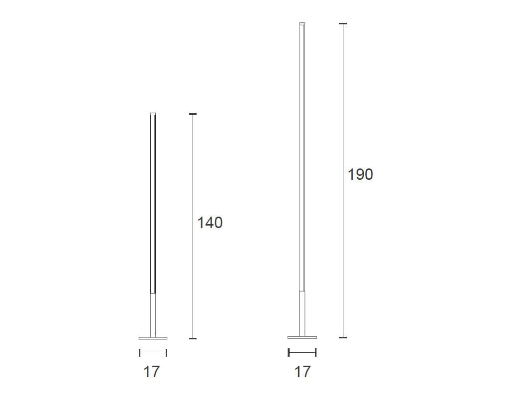 Металл затемняемый светодиодный торшер ZAVA Cosima ARCH-00100362 - Вид №3