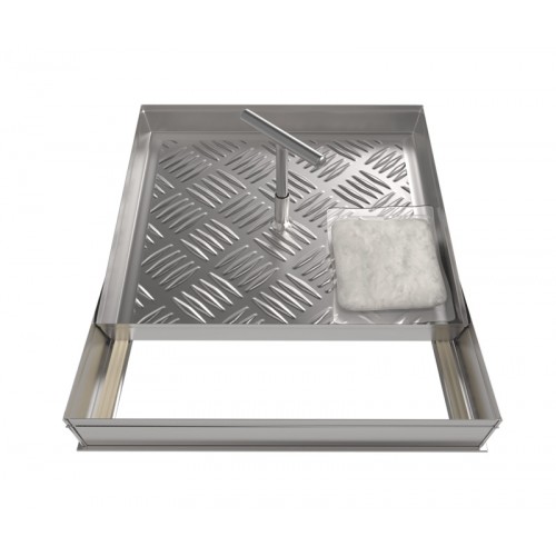 Напольный люк под плитку, съемный 600Х600 ВОЗРОЖДЕНИЕ sun-id-1025133 - Вид №3