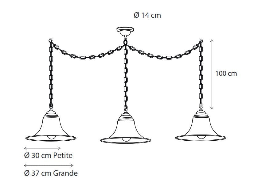 Латунный подвесной светильник Authentage Lighting Elégance ARCH-00007617 - Вид №2