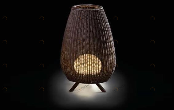 BOVER Напольный светодиодный торшер из синтетического волокна Amphora sun-id-1505879