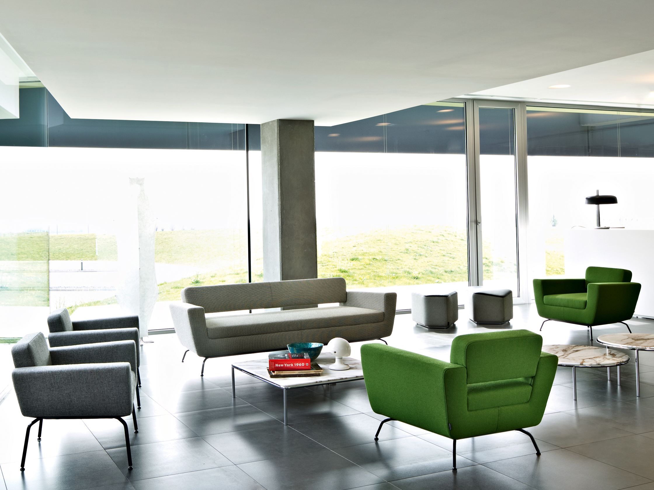 Тканевое кресло с подлокотниками La Cividina Serie_50 ARCH-00121860 - Вид №6