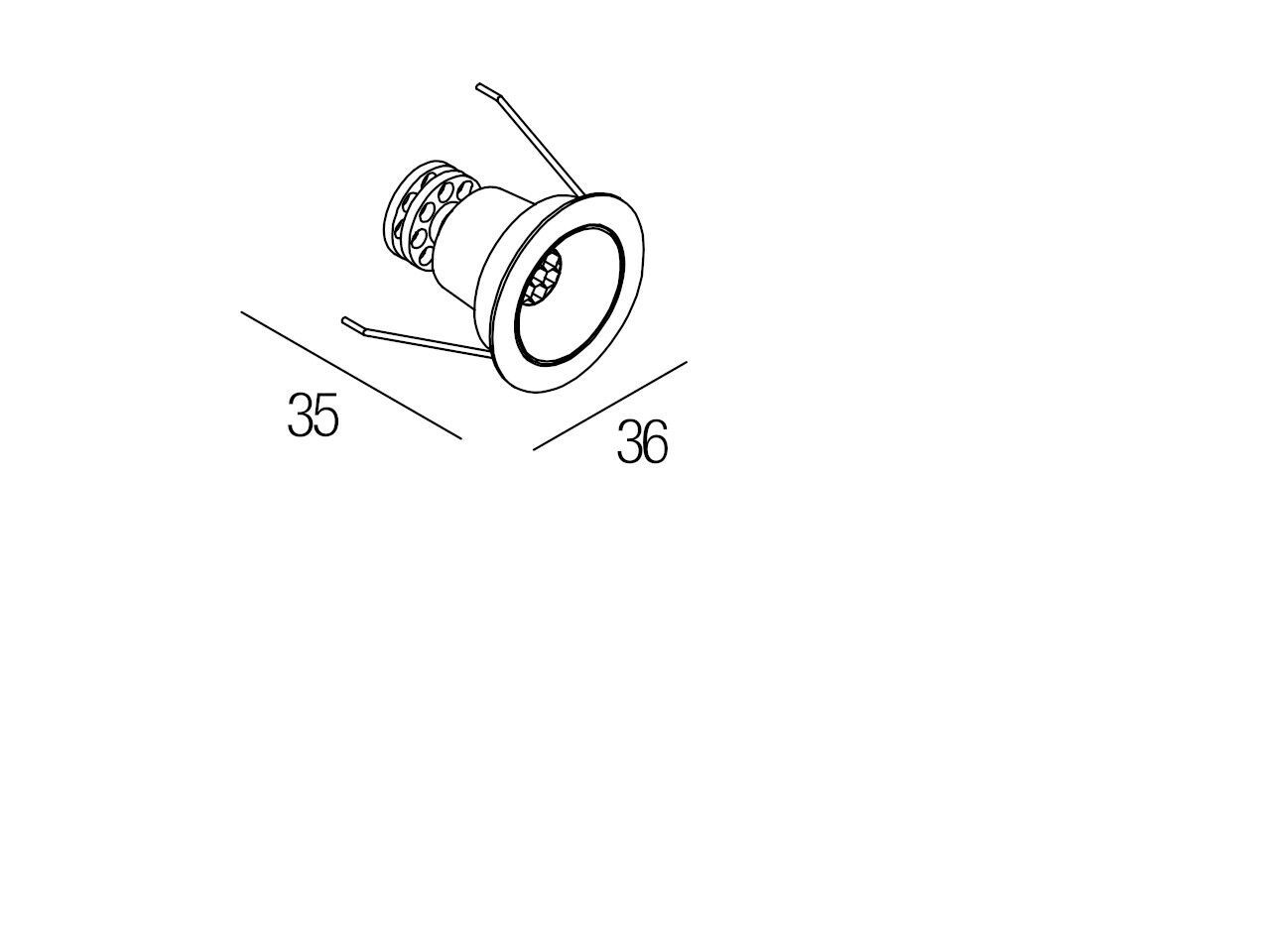 Утопленный светодиодный прожектор Flexalighting BLACK 2 ARCH-00036957 - Вид №2