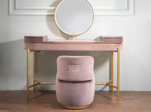 Круглый контейнер пуф