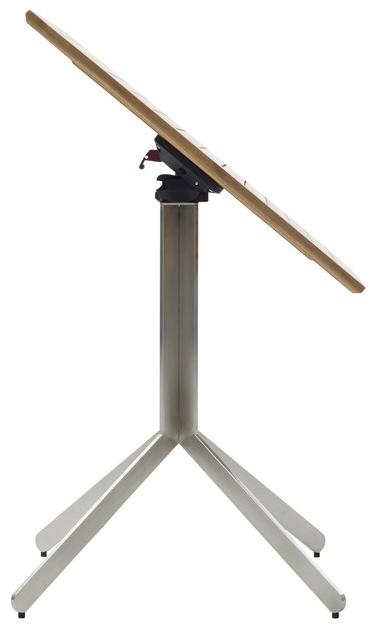 solpuri Складной квадратный обеденный стол из тика Yix sun-id-1463887 - Вид №2