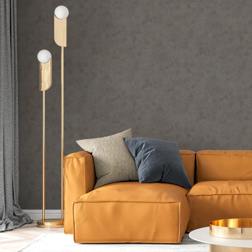 Флизелиновые обои Изабелла графит 1.06 м - практичность и стиль 89399389 МОСКОВСКАЯ ОБОЙНАЯ ФАБРИКА STLM-1341028 - Вид №4