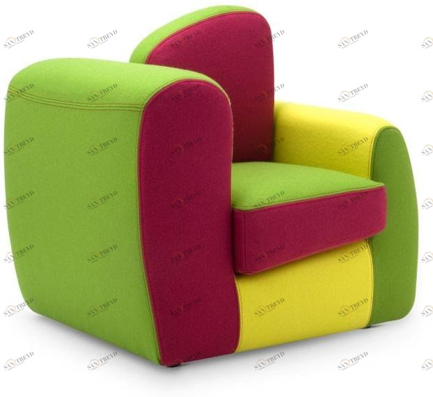 Adrenalina Кресло из ткани с подлокотниками Kids' collection sun-id-1416513