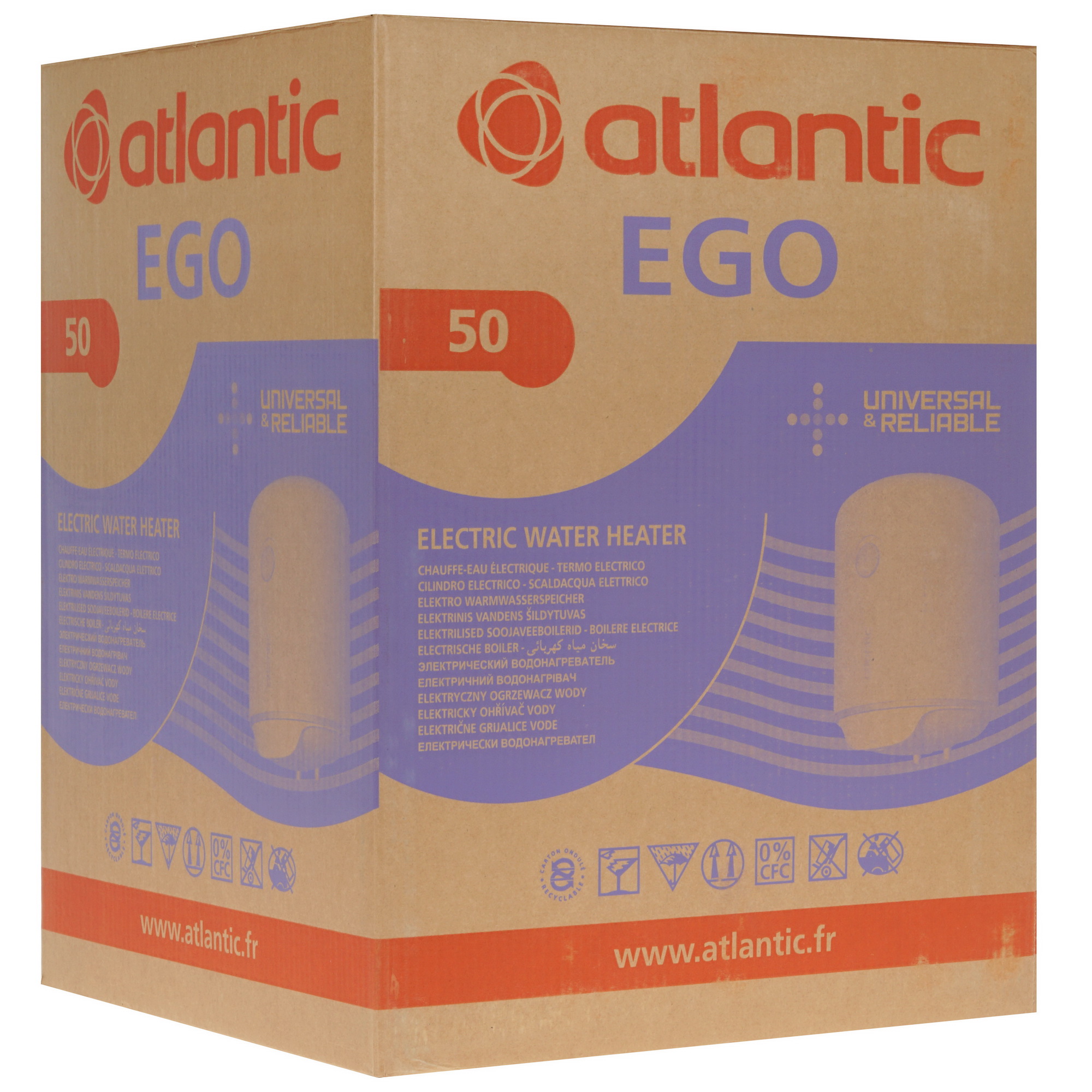 5357860 Водонагреватель электрический Atlantic EGO 50 STDN-0132138 - Вид №8