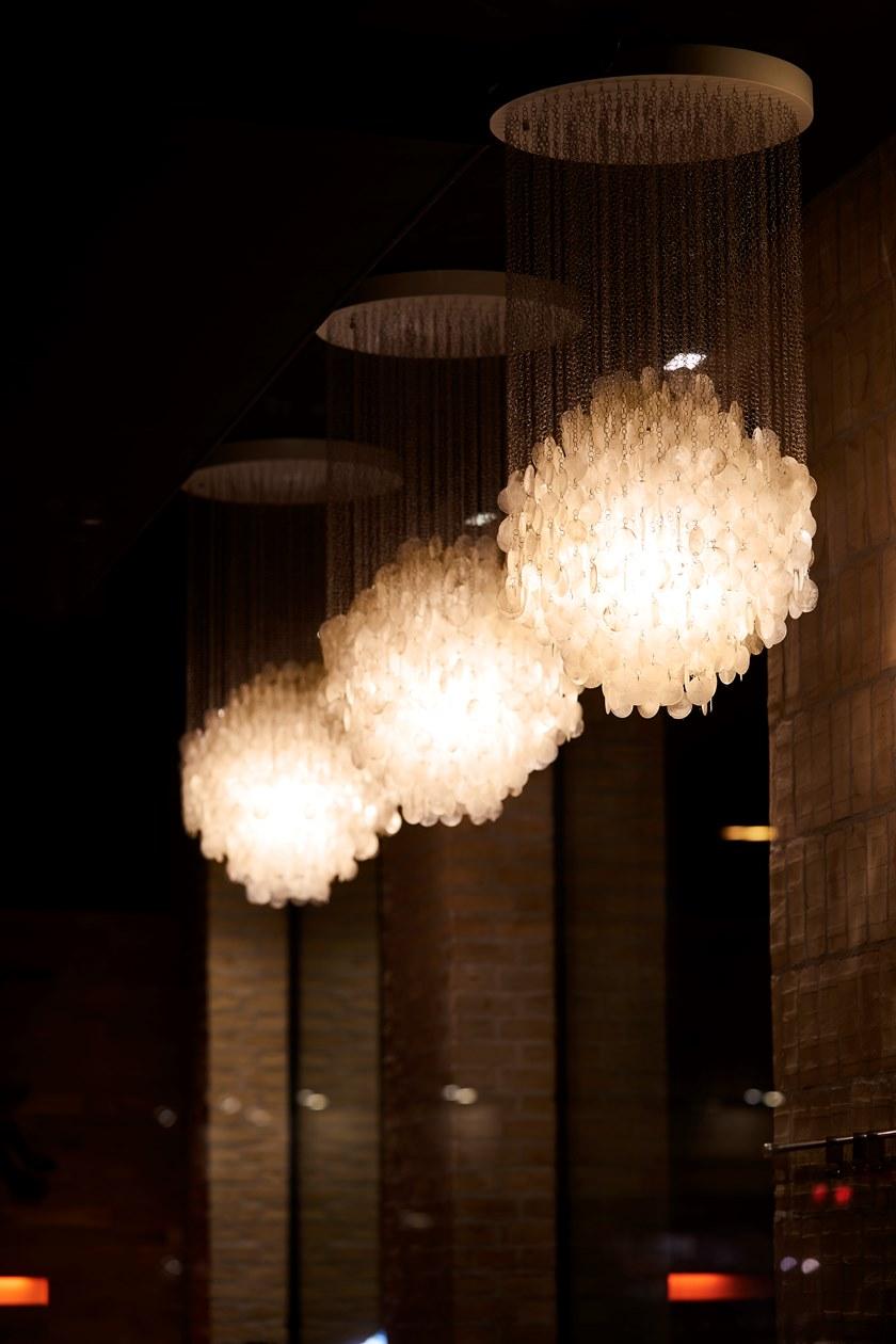 Verpan Подвесной светильник из перламутра Fun mother of pearl sun-id-1346148 - Вид №3