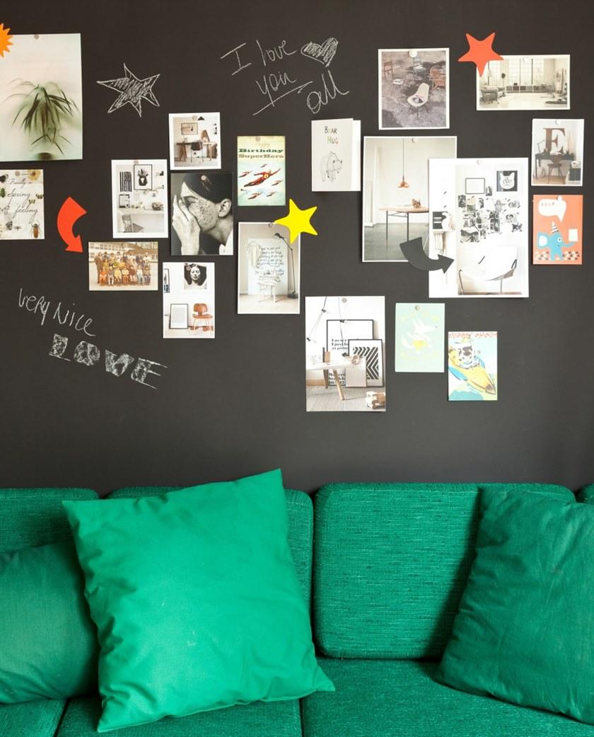 Groovy Magnets Магнитные виниловые обои Chalkboard sun-id-1438173 - Вид №7