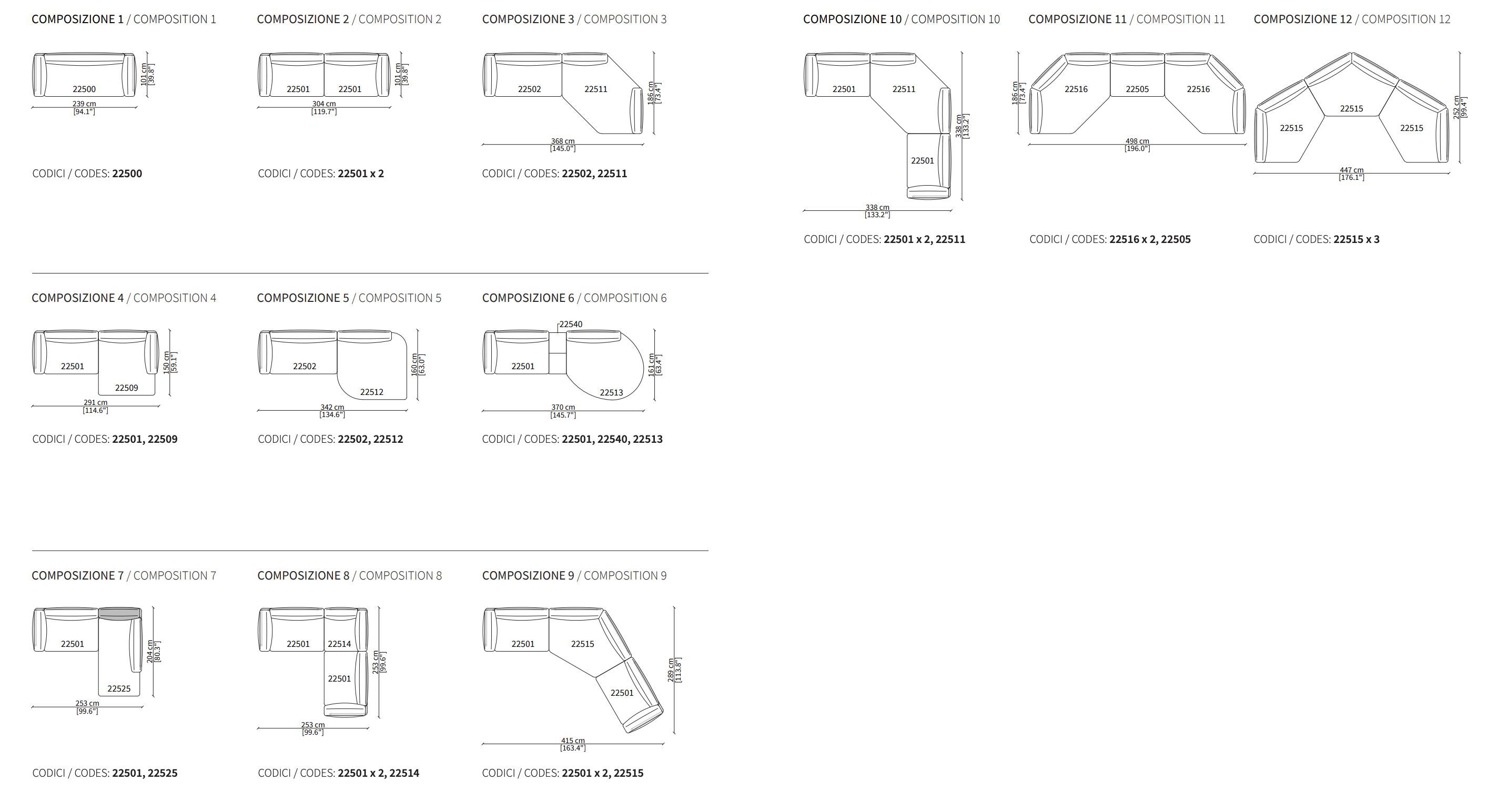 Модульный диван Frigerio FELIX ARCH-00098469 - Вид №2