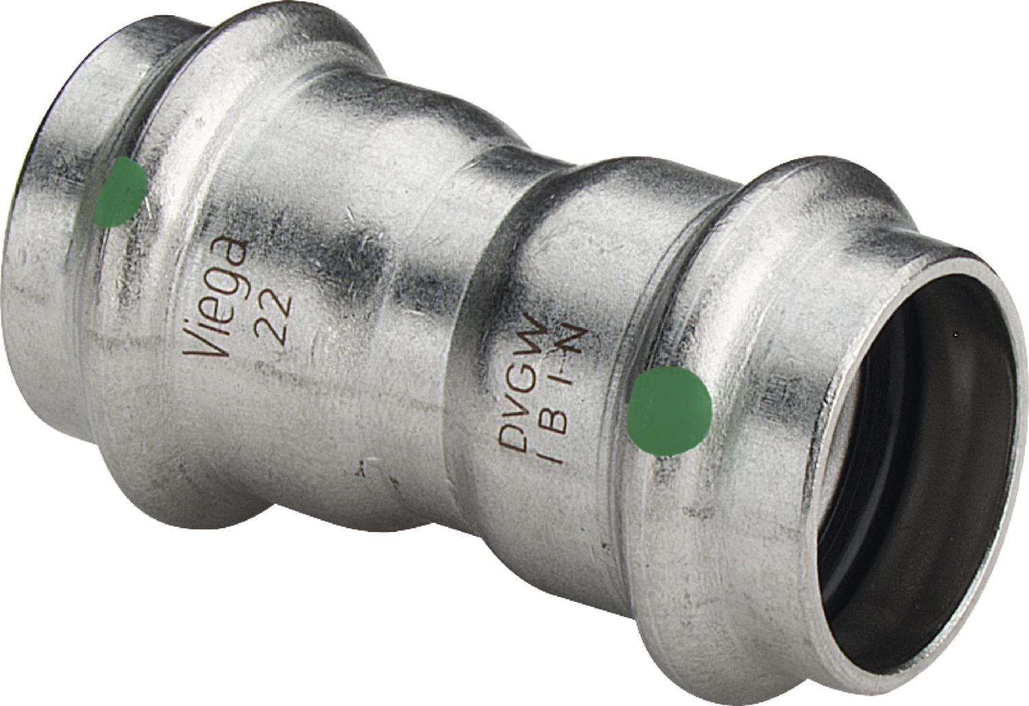 Viega Муфта Sanpress Inox 2315 (436162) 436 162