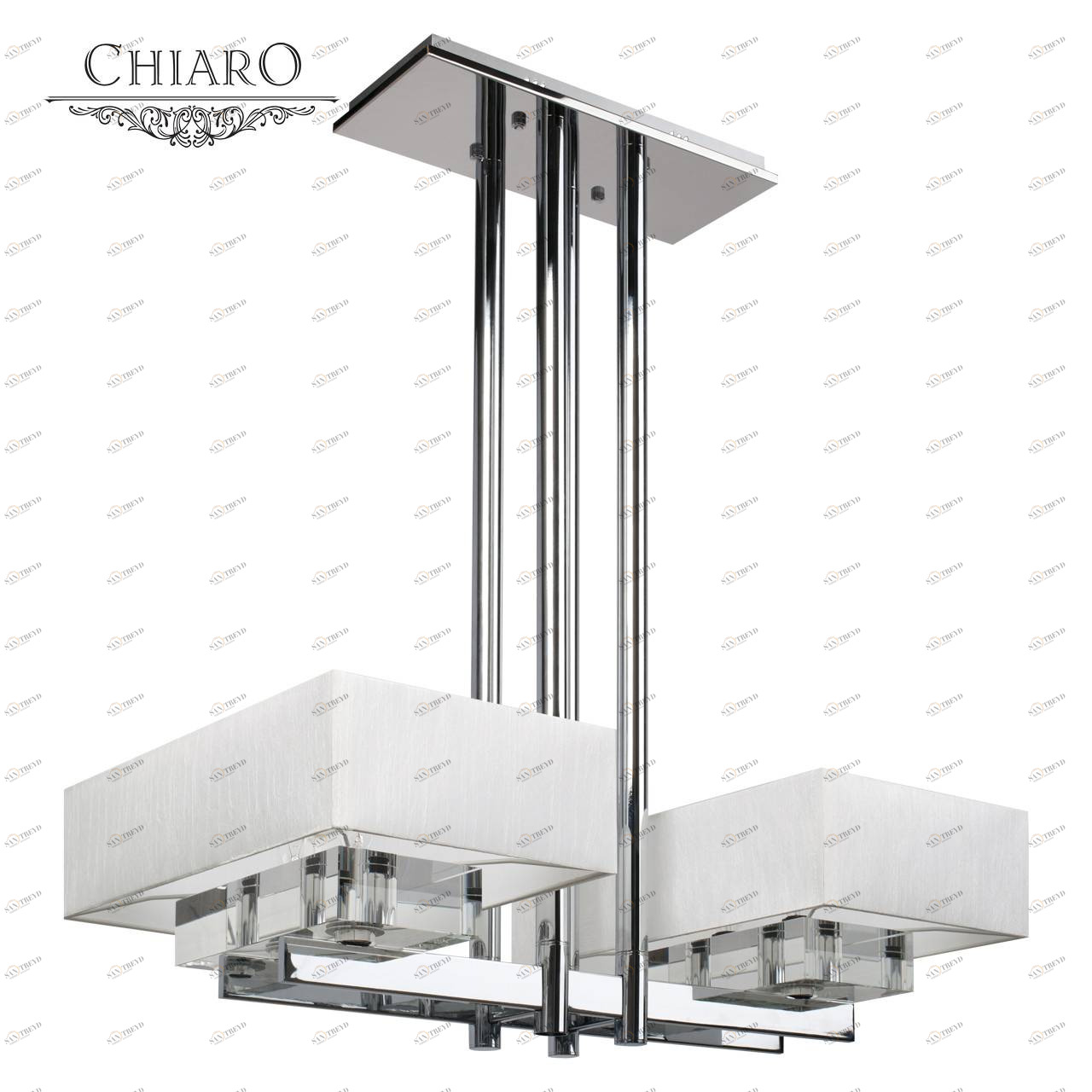 Люстра дизайнерская Usually хром белая 602010104 SUPERNW ДИЗАЙНЕРСКИЕ 056024 Белый 