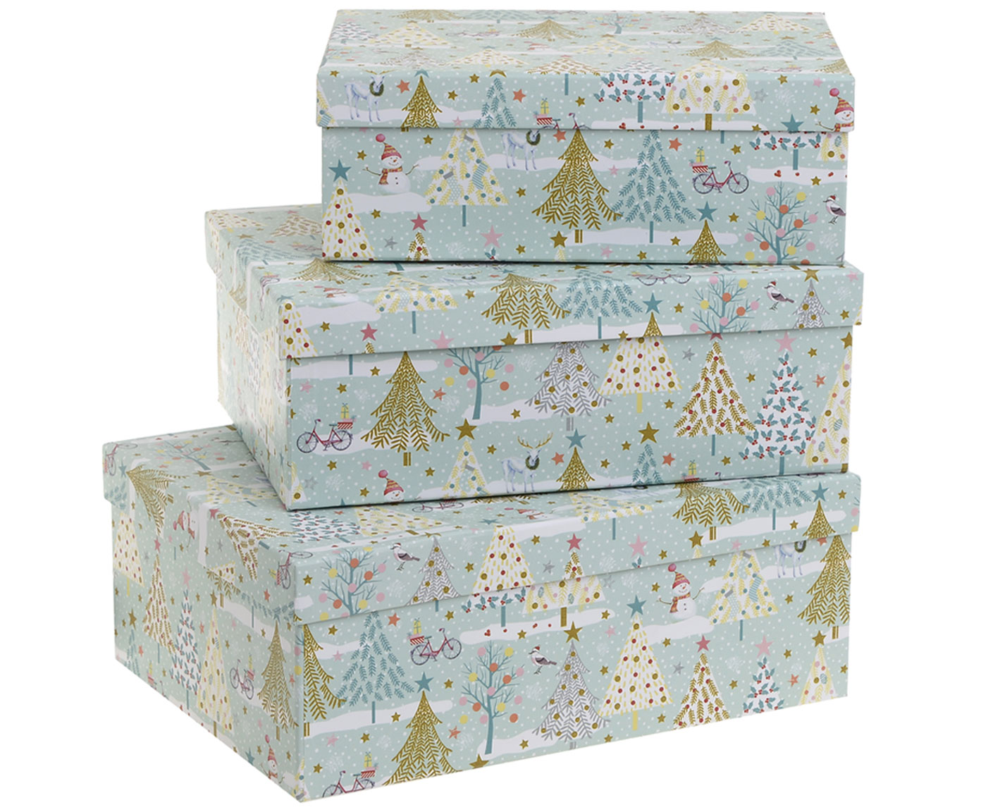 2870144.0104 коробка НГ, набор 3шт TO4ROOMS 