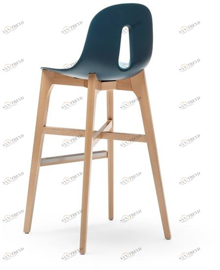 CHAIRS & MORE Высокий табурет из ткани Gotham sun-id-1442598