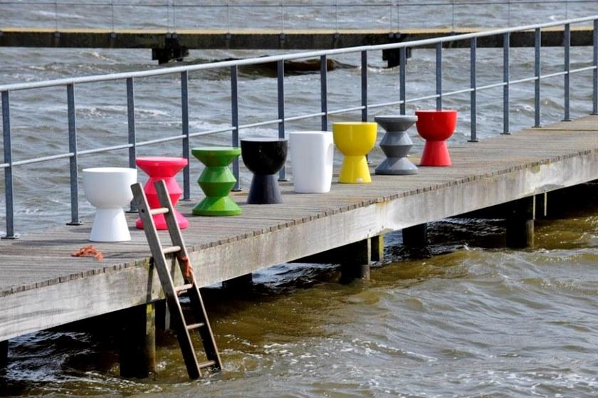 Pols Potten Низкий пластиковый табурет sun-id-1489487 - Вид №2