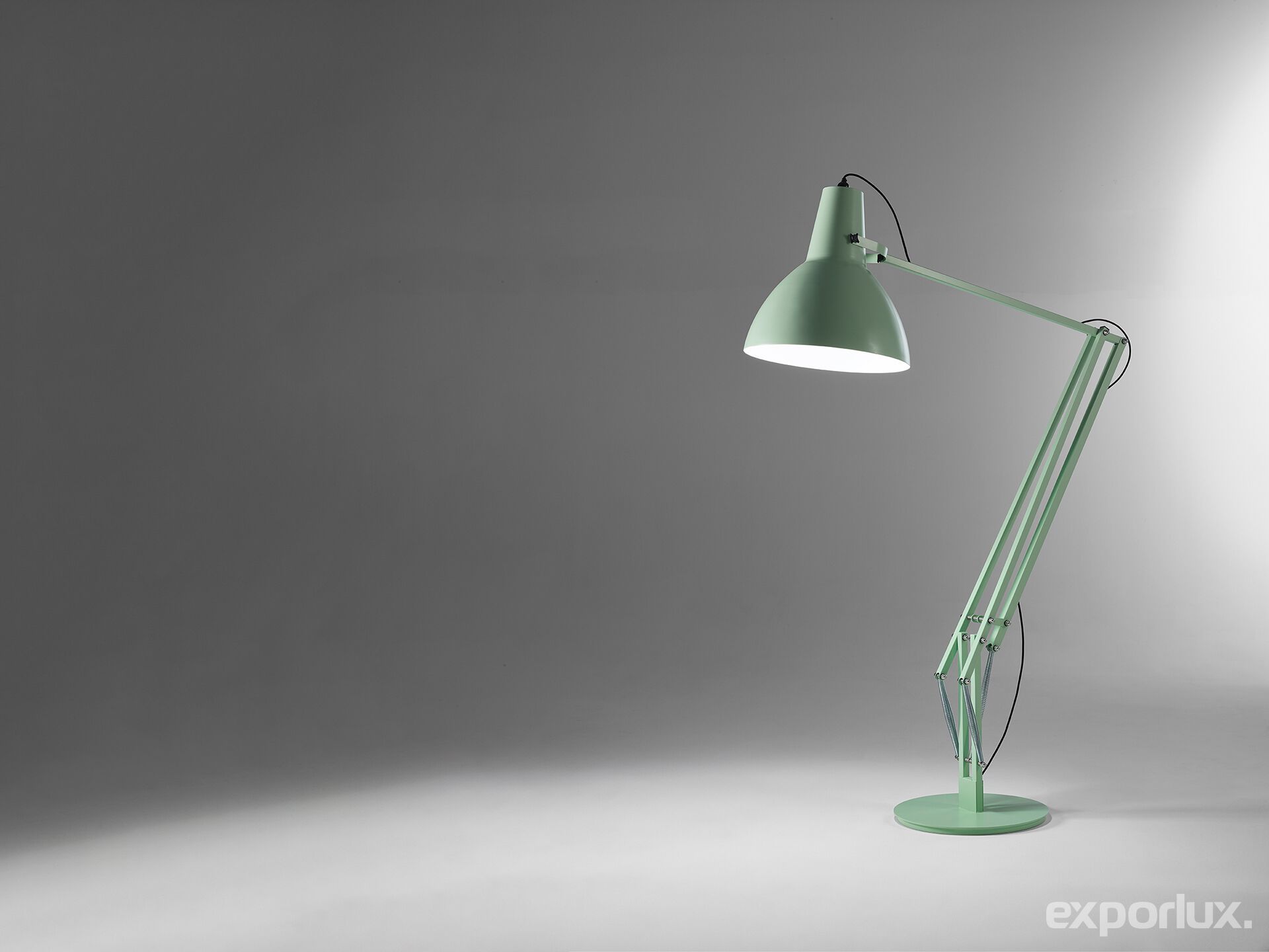 Термокрытый алюминиевый регулируемый светодиодный торшер Exporlux BIG SA ARCH-00145775 - Вид №1