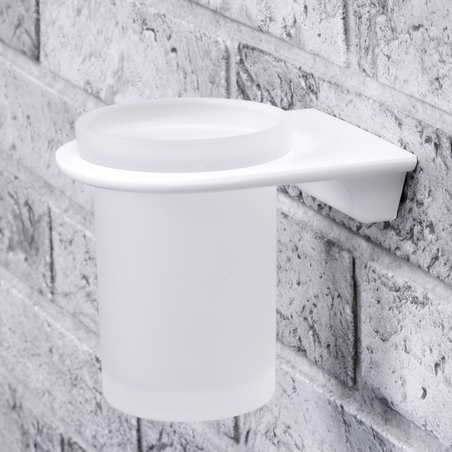 K-8328WHITE Kammel Подстаканник одинарный WasserKRAFT Kammel K-8300WHITE  - Вид №1