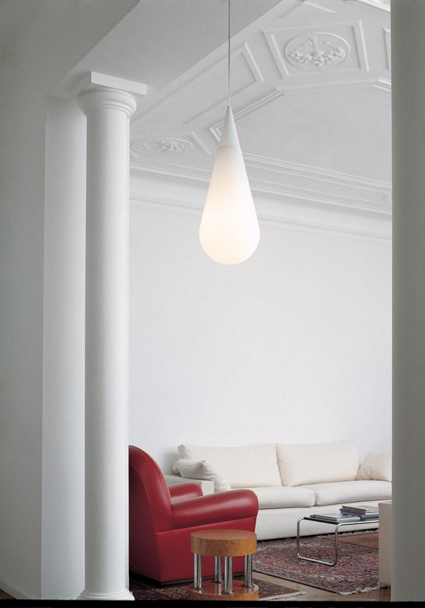 Rotaliana Подвесной светильник из опалового стекла Goccia sun-id-1406593 - Вид №1