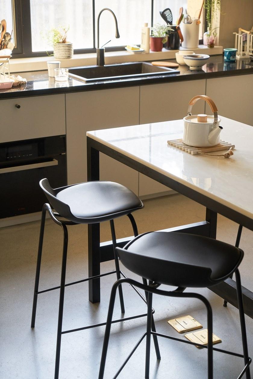 Grado Design Высокий табурет из полипропилена на стальной основе Dash Das-ch- 86a/87a - Вид №6