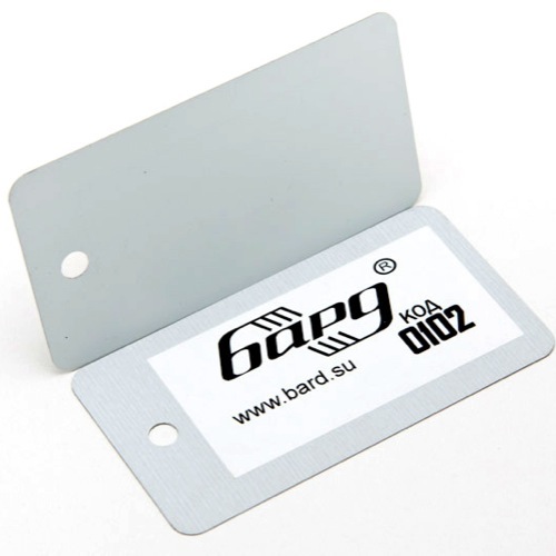 Торцевой П-образ.профиль, белый матовый 4 м БАРД 2511171 - Вид №1