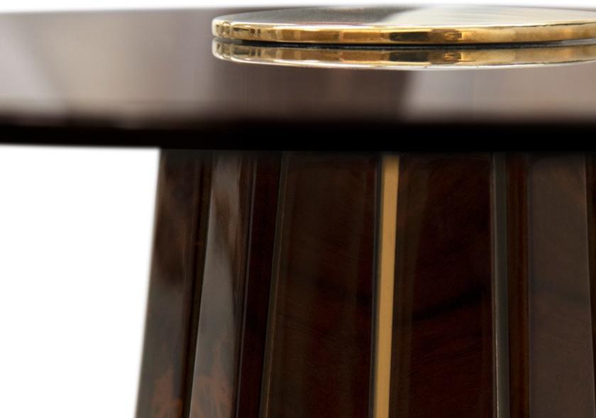 LUXXU Круглый журнальный столик для гостиной Darian sun-id-1402551 - Вид №3