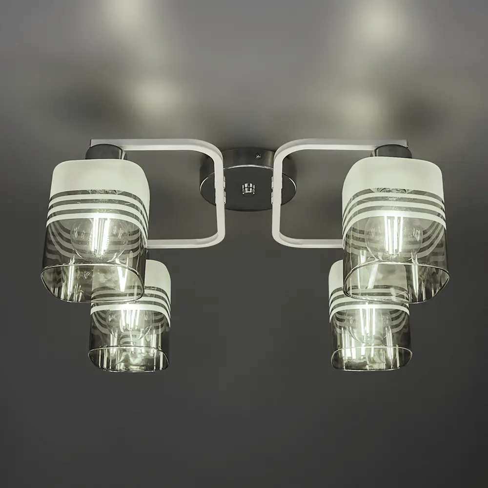 Люстра De City Тетро — современное освещение для низких потолков 84773459 STLM-0054989 - Вид №1