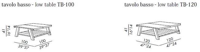 Meridiani Квадратный садовый столик uhpc Joi open air sun-id-1401070 - Вид №2