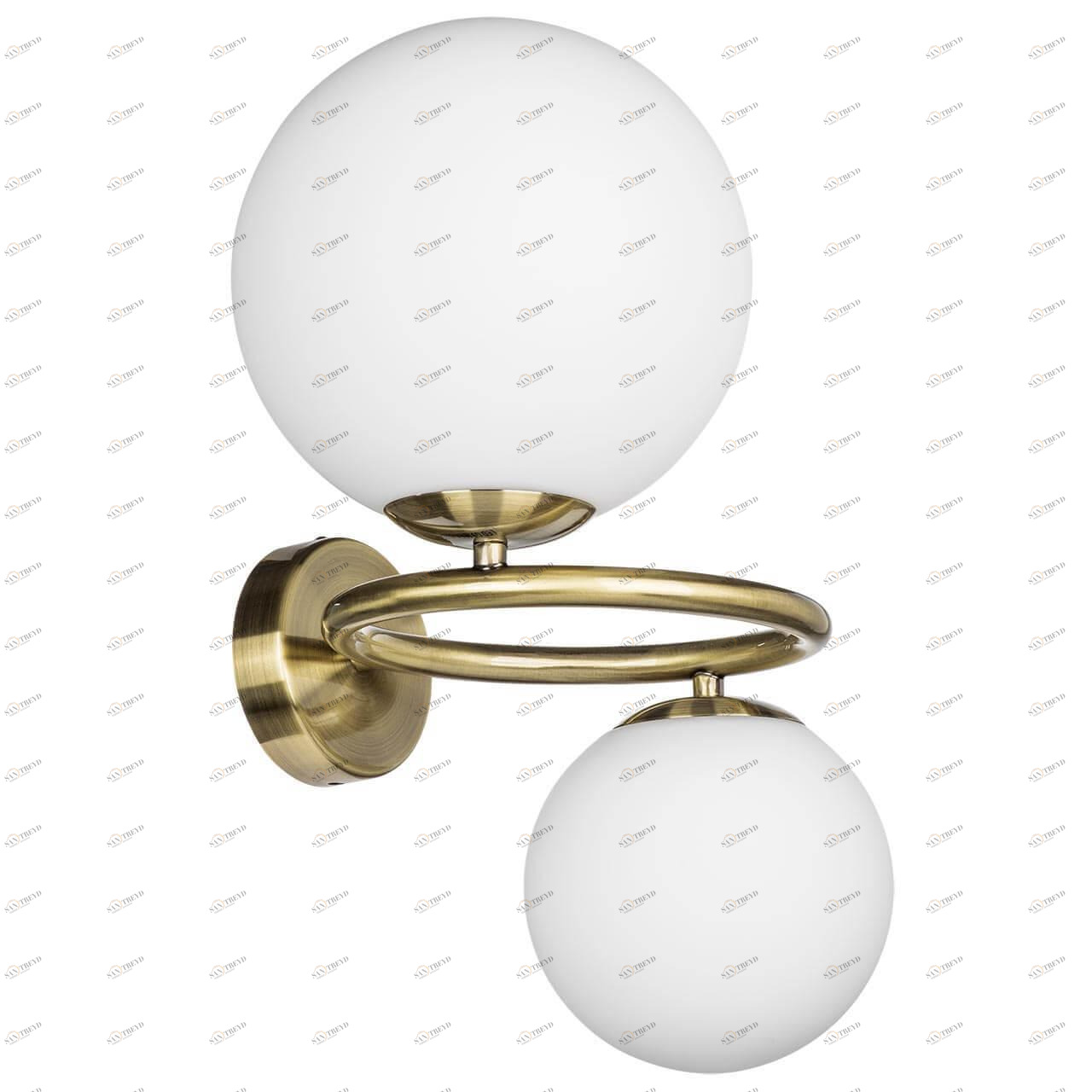 Бра настенное белое с золотым Lightstar Globo 815621 LIGHTSTAR GLOBO 00-3931698 Белый;золото