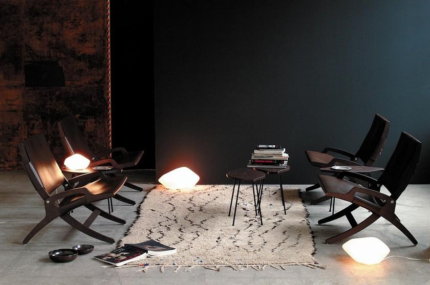 Oluce Настольная лампа из дутого стекла Stones of glass sun-id-1480493 - Вид №3