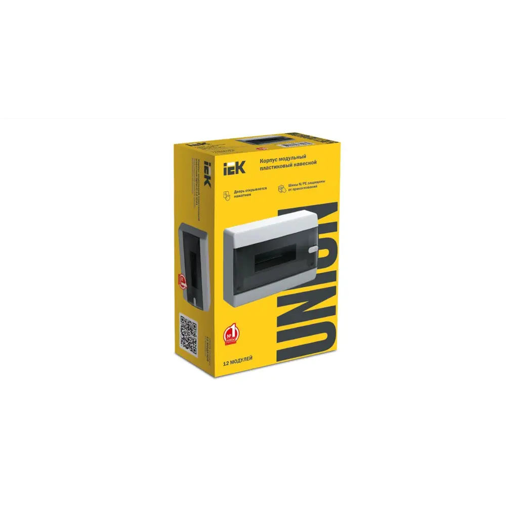 Распределительный щит IEK ЩРН-П-12 на 12 модулей с защитой IP41 89370927 STLM-1111385 - Вид №1