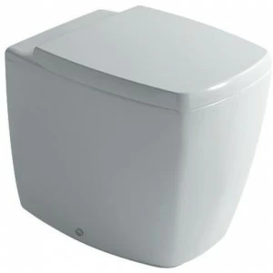 8961 Приставной унитаз напольный Белый Galassia SA02 Италия