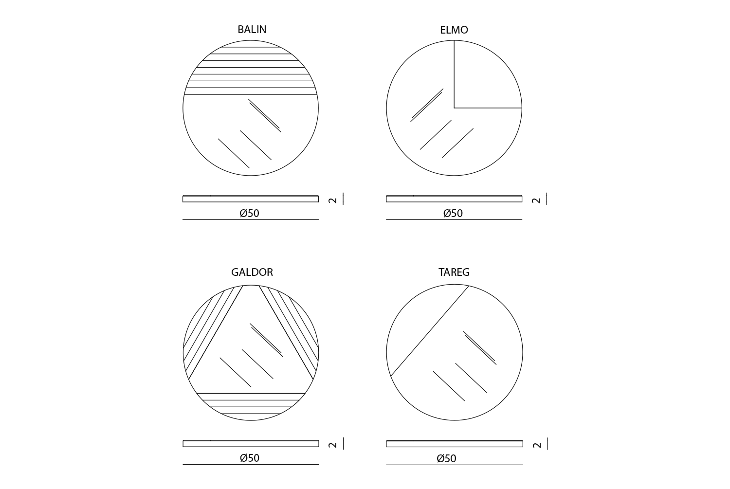Balin, Elmo, Galdor, Tareg Зеркало Visionnaire  - Вид №7