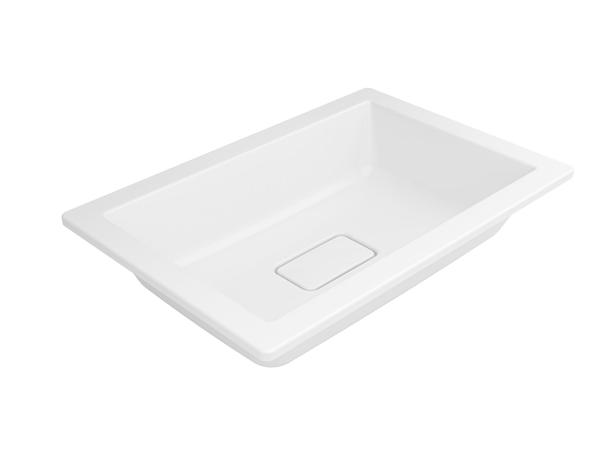 Прямоугольная встраиваемая раковина Fireclay Kaleseramik сантехника ARCH-00141502