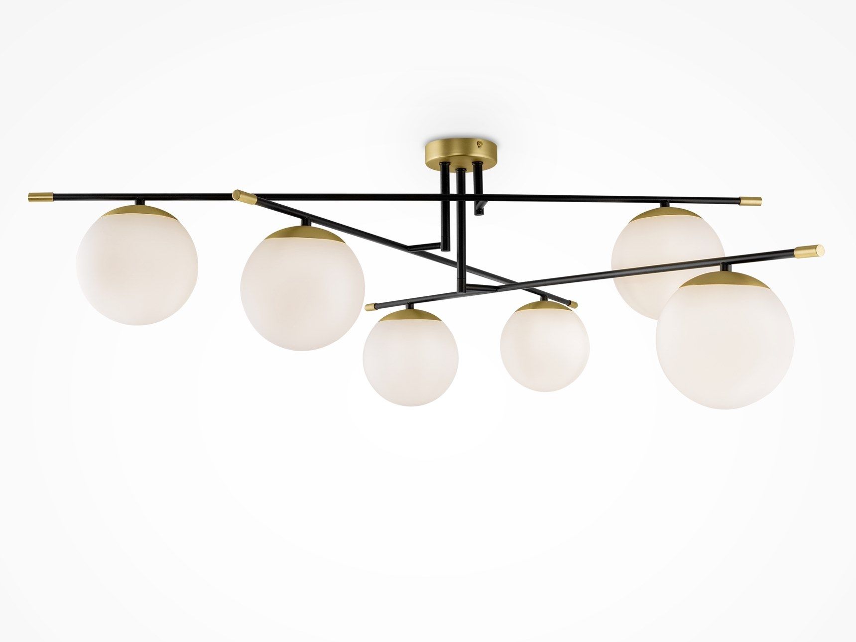 Потолочный светильник из травленного стекла Maytoni Nostalgia ARCH-00036664 - Вид №6