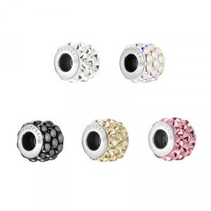 180601 Бусина стеклянная Crystal 10.5 мм 2 шт в тубе кристалл 01/001 белый Сваровски