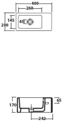 Подвесная раковина настенная овальная Galassia PLUS DESIGN белая sun-id-1372755 - Вид №3