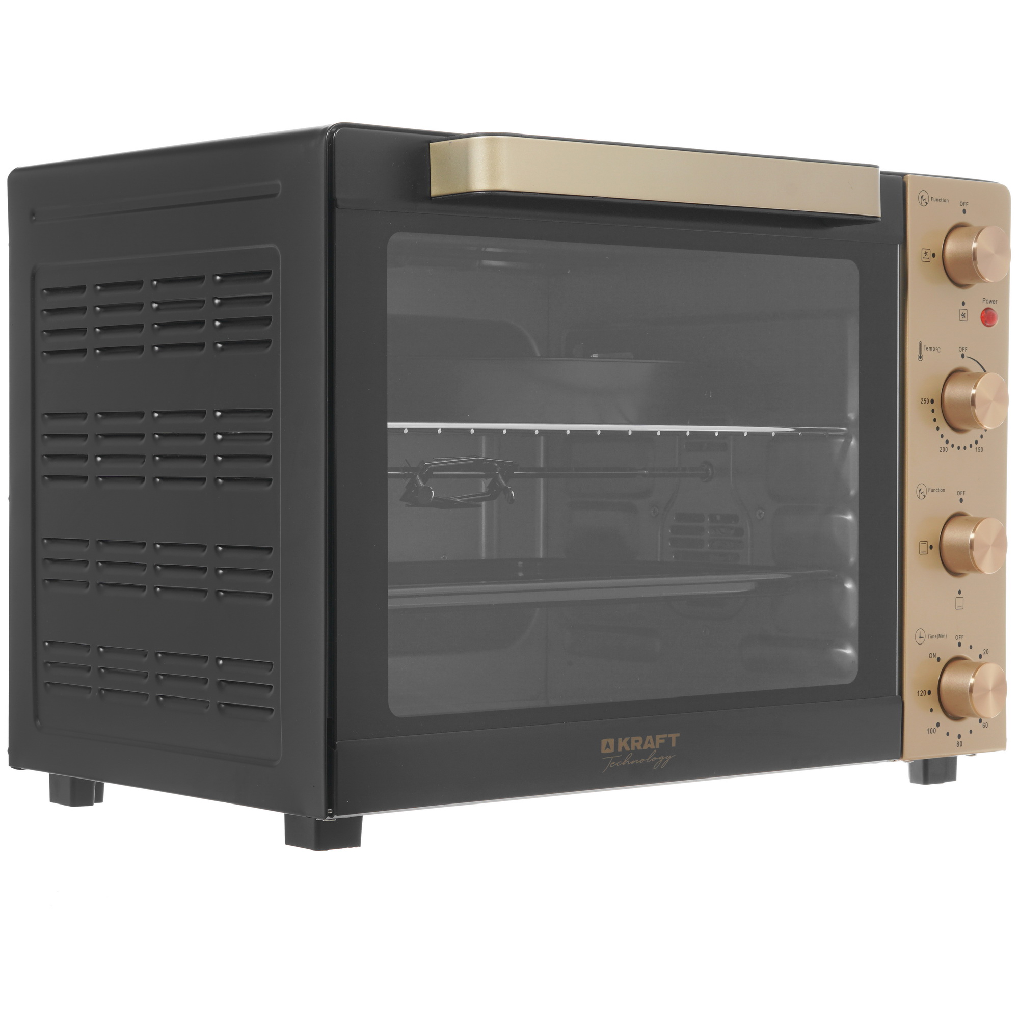 8199698 Мини-печь Kraft Technology TCH-MO 6011 RKGL черный STDN-0057836 - Вид №1