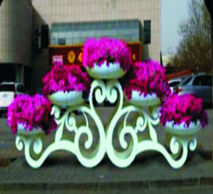 GM201-VO.CT ГАММА 2, цветочница вертикального озеленения с термо-чашами LAB.Space