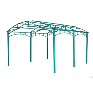 Навес Союз 400х320х200 см сталь зеленый
