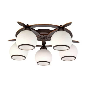 Потолочная люстра Omnilux OML-50507-05 OMNILUX OML-5050 183135 Белый