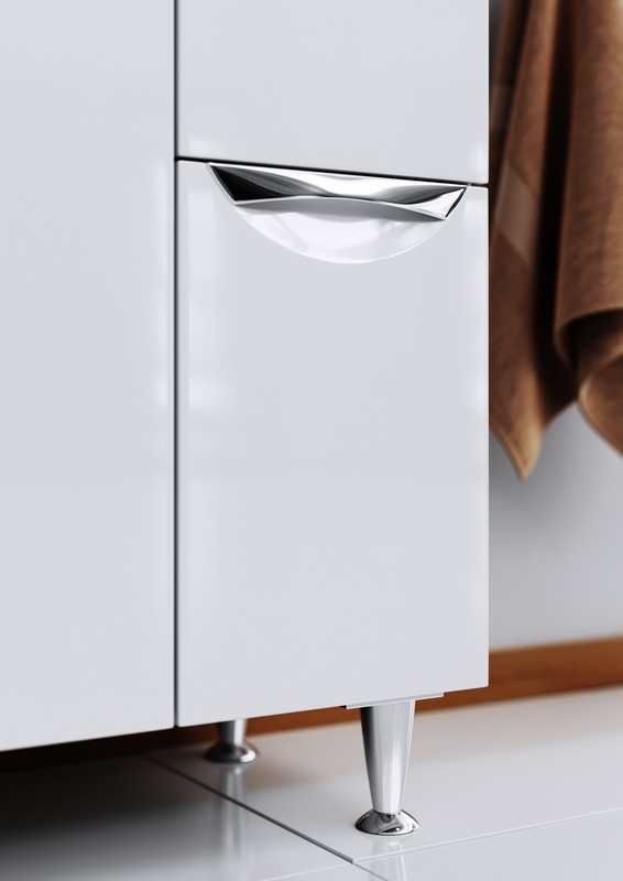 Лайн тумба под умывальник Лагуна 1050 с тремя ящиками Li.01.10 AQWELLA LINE 191683 - Вид №1