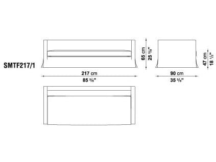 Ткань диван Maxalto Simpliciter ARCH-00143812 - Вид №4