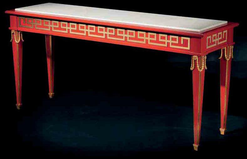 OAK Лакированная прямоугольная деревянная консоль Galleria sun-id-1460604 - Вид №1