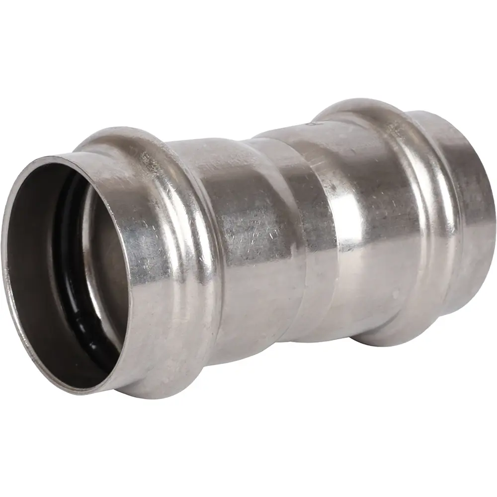 Муфта равнопроходная Rommer 42 мм ВПр нержавеющая сталь STLM-2078102