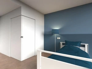 Argent Alu Невидимая угловая рама для скрытых раздвижных дверей