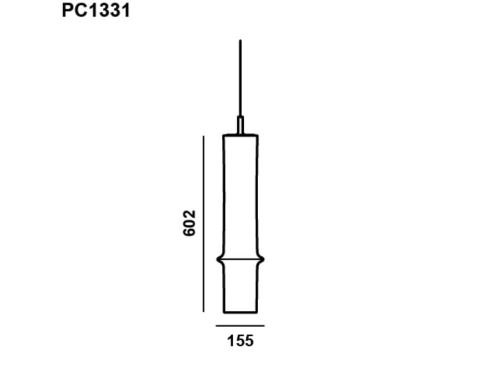 Опаловое стекло ручной работы светодиодный подвесной светильник BROKIS Бамбуковый лес ARCH-00149617 - Вид №41