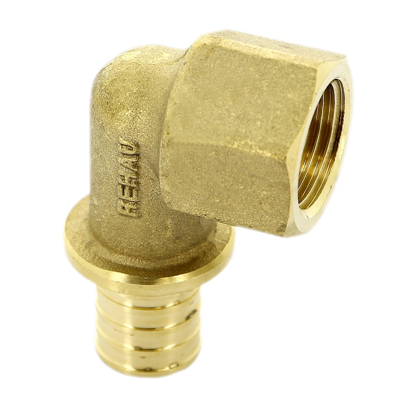 Угол надвижной оцинкованная латунь REHAU 17 RAUTHERM S 258897