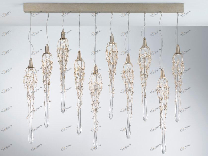 Serip Подвесной светильник из бронзы ручной работы Liquid Ct3333/10