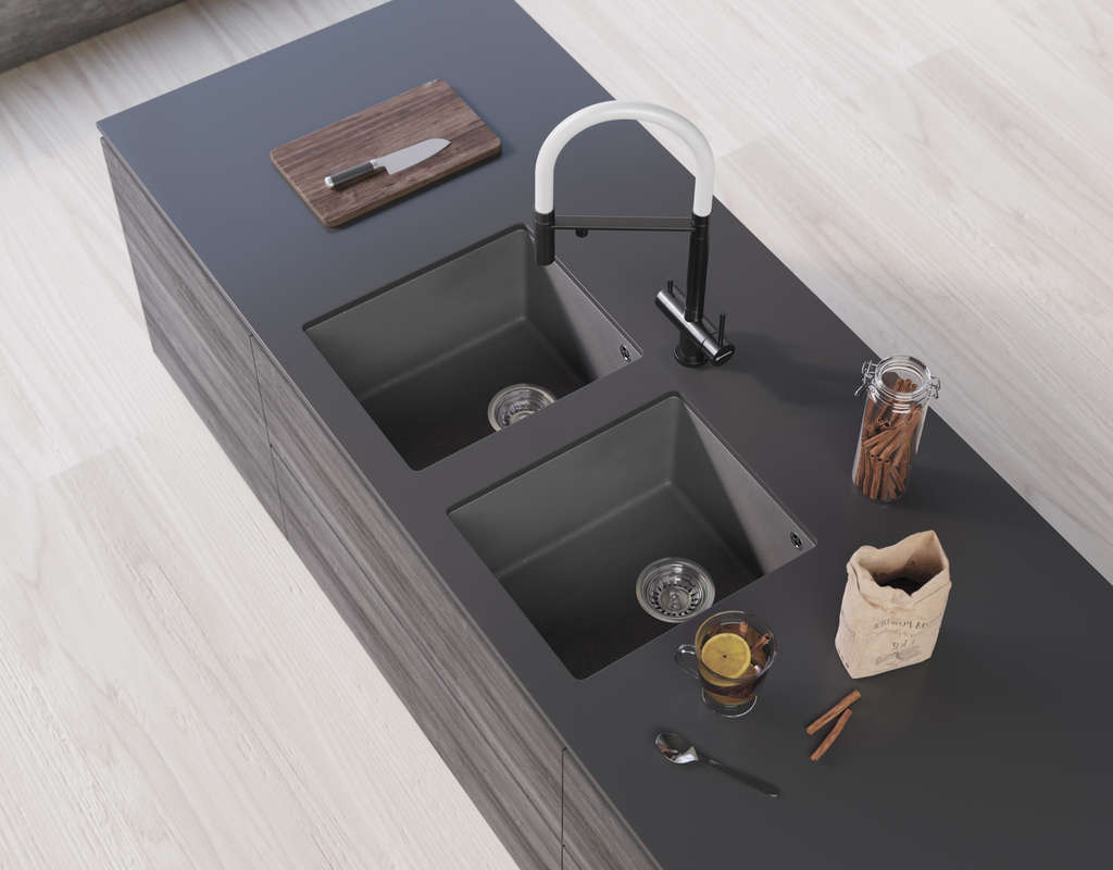 Кухонная мойка Bosen 38-U CH OMOIKIRI 4993247 - Вид №2