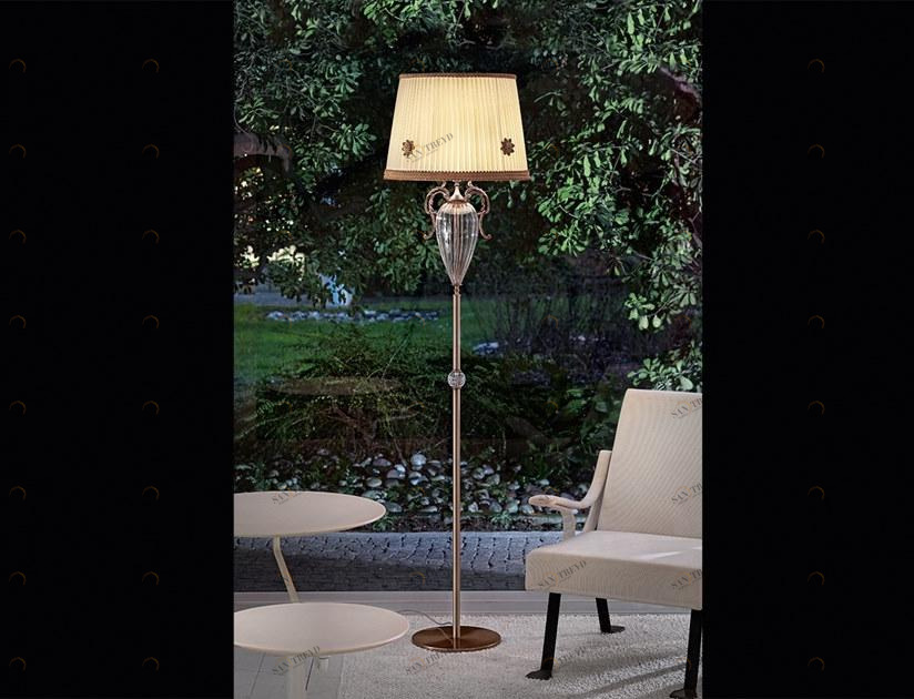 Masiero Торшер из металла с кристаллами Primadonna sun-id-1421200